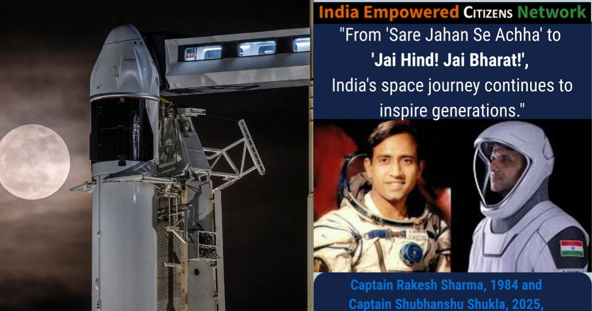RAKESH SHARMA WITH SHUBHANSHU SHUKLA